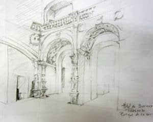 Cité de l'architecture stage-dessin-paris-perspective-carnet de voyage