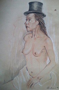 cours de techniques du dessin modèles vivants