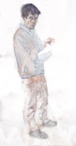 le portrait à l'aquarelle