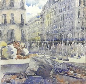 aquarelle à Paris