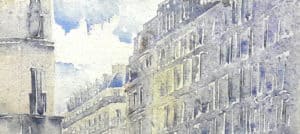 aquarelle à Paris