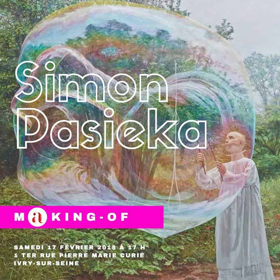 conférence d'artistes Simon Pasieka