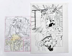 Storyboard samourai and son de Masashi Kishomoto