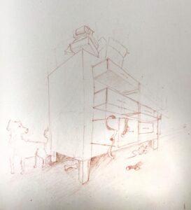 dessin commode stage atelier perspective