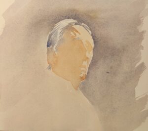 stage de portrait à l'aquarelle