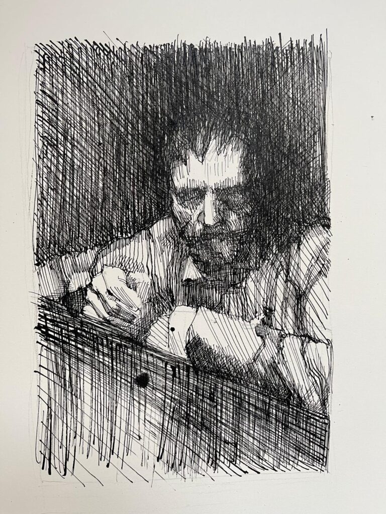 Copie dessin plume Zorn