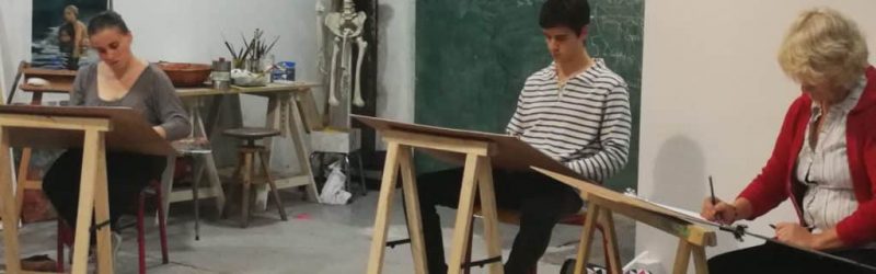 cours de dessin et peinture stage construire proportionner son dessin